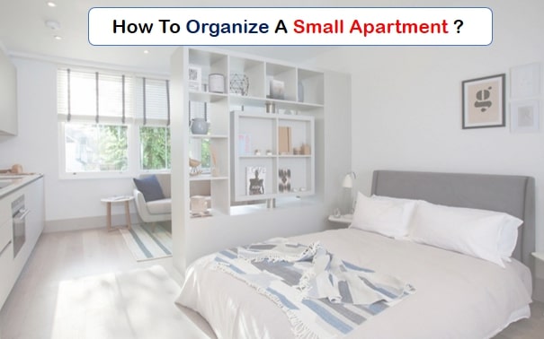 small apartment organization