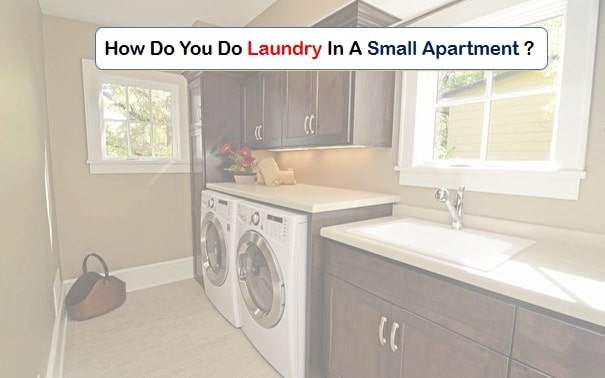 small apartment laundry