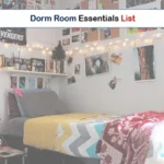 dorm room essentials list